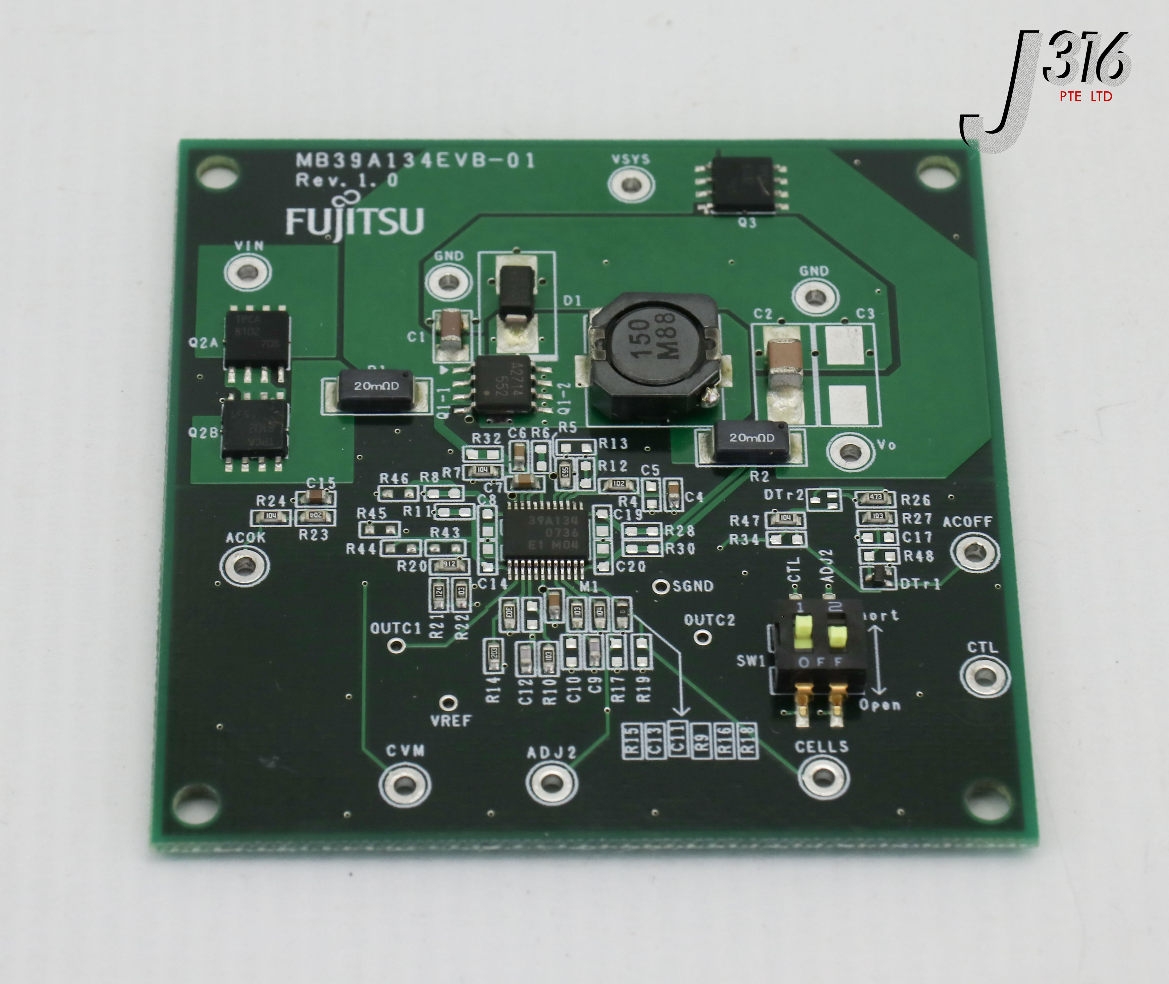 ハピ⁑ 23201 FUJITSU PCB, CHARGER IC EVALUATION KIT MB39A134EVB-01 | eBay